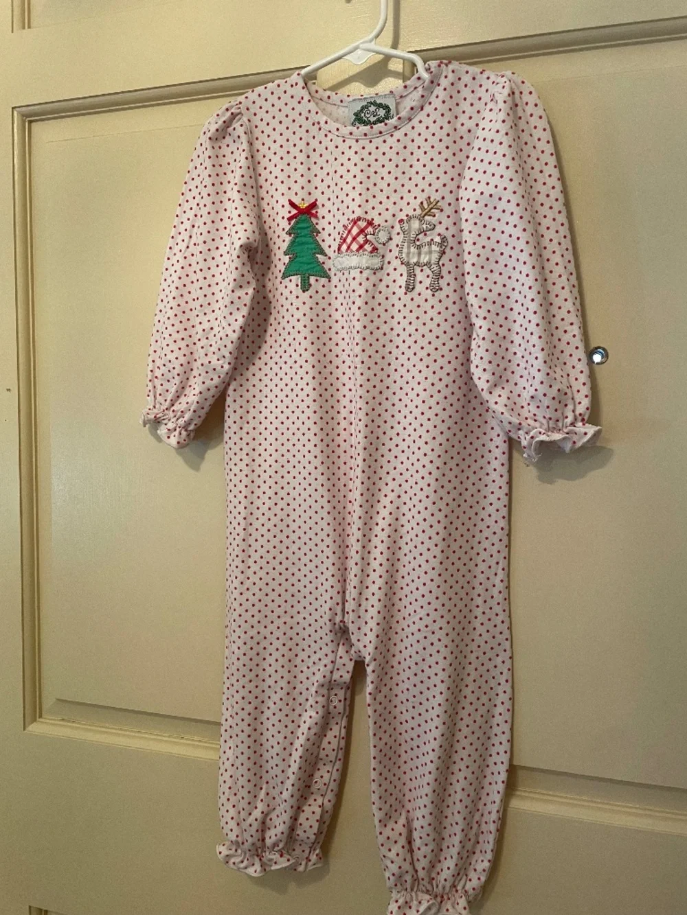 GUC Cecil and Lou Christmas Romper 2T
